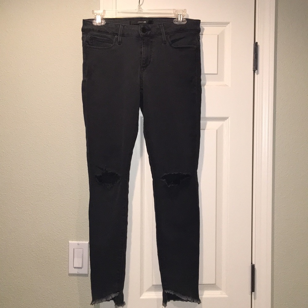 Joe’s The Blonde mid rise skinny ankle